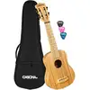 Image de Cascha HH 2312 Bamboo Natural sopraan ukelele set