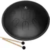 Image de Sela SE 380 Melody Tongue Drum D Kurd 14 inch Black incl. draagtas