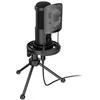 Image de Speedlink Audis Pro Desktop Streaming Microphone - Microphone Streaming pour Ordinateur   avec trépied et Shock-Mount, Plug & Play, Noir