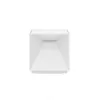 Image de SIGOR Nutalis Lampe de table cube LED à intensité variable pour intérieur et extérieur, protection IP54, hauteur 10 cm, rechargeable avec technologie easy-connect puk, 9 h, blanc neige