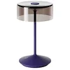 Image de SIGOR Numotion - Lampe de table LED à intensité variable pour l'intérieur et l'extérieur - IP54 - Protection contre les éclaboussures - Hauteur : 26,5 cm - Rechargeable avec Easy Connect - Durée