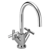 Image de Dornbracht Tara Waschtisch-Einlochbatterie schwarz matt 22513892-33 - Ausladung 165 mm - schwe