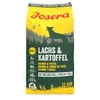 Image de JOSERA Nourriture pour chien au saumon et pommes de terre (1 x 12,5 kg) | Nourriture pour chien sans céréales | Protéines de saumon comme seule source de protéines animales | Nourriture sèche de