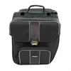 Image de Haberland Sacoche de vélo double pour adulte - Unisexe - Noir - 32 x 34 x 16 cm - 25 litres