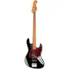 Image de Sadowsky MetroExpress Hybrid P/J Bass Morado Fretless Solid Black High Polish fretloze elektrische basgitaar met gigbag