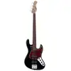 Image de Sadowsky MetroExpress Vintage J/J Bass Morado Solid Black fretloze elektrische basgitaar met lijnen