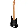 Image de Sadowsky MetroExpress Vintage M Bass Roasted Maple Solid Black High Polish elektrische basgitaar met gigbag