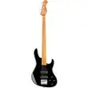 Image de Sadowsky MetroExpress 24-fret Modern Roasted Maple Solid Black High Polish elektrische basgitaar met gigbag