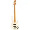 Image de Sadowsky MetroExpress 24-fret Modern Roasted Maple Solid Olympic White High Polish elektrische basgitaar met gigbag