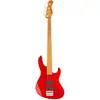 Image de Sadowsky MetroExpress 24-fret Modern Roasted Maple Solid Candy Apple Red Metallic High Polish elektrische basgitaar met gigbag