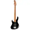Image de Sadowsky MetroExpress 24-5 Modern Roasted Maple Solid Black High Polish linkshandige 5-snarige basgitaar met gigbag