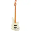 Image de Sadowsky MetroExpress 24-fret Modern Roasted Maple Solid Champagne Metallic High Polish elektrische basgitaar met gigbag