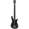 Image de Warwick RockBass Artist Line Robert Trujillo 5-String Solid Black Satin 5-snarige elektrische basgitaar