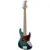 Image de Sadowsky MetroExpress Hybrid P/J Bass Roasted Maple Solid Sherwood Green Metallic High Polish 5-snarige basgitaar met gigbag