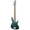 Image de Sadowsky MetroExpress 24-5 Modern Roasted Maple Solid Sherwood Green Metallic High Polish 5-snarige basgitaar met gigbag