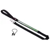 Image de Nobby Flash Mesh Laisse Clignotant pour Chien Vert 120 cm/25 mm