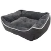 Image de Nobby Lit Confortable carré Classic Arno Gris L x l x H : 52 x 41 x 16 cm