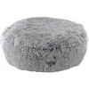 Image de Nobby 61768 Coussin confortable rond Gris 100 x 20 cm