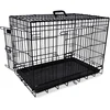 Image de Nobby Cage de Transport Pliable pour Chat Noir 78 x 55 x 62 cm