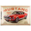 Image de Nostalgic-Art Plaque en tôle rétro 40 x 60 cm Ford Mustang   GT 1967 Red   Idée cadeau pour les fans d'accessoires Ford en métal vintage