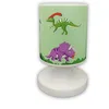 Image de Niermann Standby Lampe de table à batterie Dino - 2200 mAh - LED 1,5 W - Jusqu'à 8 heures d'autonomie - Avec câble USB - Lampe pour enfant