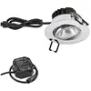 Image de EVN Lichttechnik 4037293018531 P-LED Plafonnier encastrable PC650N61102 3000 K IP65 230 V