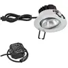 Image de EVN Lichttechnik 4037293018562 P-LED Plafonnier encastrable PC650N61502 3000 K IP65-230 Vch/mt Downlight/Projecteur