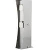 Image de Ledino Connect 1179000009015 Lot de 2 poteaux en acier inoxydable pour l'extérieur
