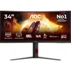 Image de Aoc - Ecran Pc Gamer  Cu34g4ca 34'' Incurvé Va 4k 180 Hz Hdr Hdmi 2.1