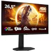 Image de AOC Q27G4SDR Moniteur Gaming 27 pouces WQHD, 360 Hz, QD-OLED, 0,03 ms GtG, Adaptive Sync., HDR400 TrueBlack, G-Sync Compat., Hauteur réglable (2560 x 1440, 2 x HDMI 2.1, 1 x DP 1.4, USB Hub), Noir
