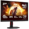 Image de AOC 27G4ZR 27" FHD Monitor 260Hz Fast IPS Panel 0.3ms MPRT Adaptive Sync HDR10 G-Sync Compatible Réglage de la hauteur (1920 x 1080, 2 x HDMI 2.0, DisplayPort) Noir