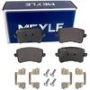 Image de Meyle 025 246 0617/K2 Kit de plaquettes de frein, frein à disque
