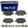 Image de Meyle 025 249 2616/W Kit de plaquettes de frein, frein à disque