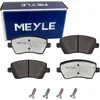 Image de Meyle Ensemble de plaquettes de frein pour essieu avant