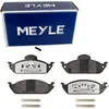Image de Meyle 0252319317/PD Motorcraft Kit de plaquettes de frein, frein à disque