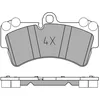 Image de MEYLE 025 236 9317/PD Kit de plaquettes de frein- frein à disque 7L0698151J