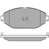 Image de MEYLE 025 220 7619/PD Kit de plaquettes de frein- frein à disque 0084202820