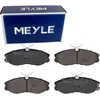 Image de Meyle Plaquettes de frein plaquettes de frein essieu avant