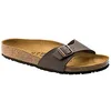 Image de Birkenstock Mules Classic Madrid Birko-Flor pour femme, Marron Foncé, 43 EU