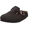 Image de Birkenstock Classic Boston Sabots unisexes pour adulte, Marron Mocca Wb, 40 EU