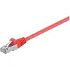 Image de Goobay Câble patch CAT 5e 50152 F/UTP, rouge - CCA mélange de cuivre
