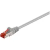 Image de goobay Cat6 SSTP PIMF 1m câble de réseau Gris - Câbles de réseau (1 m, RJ-45, RJ-45, Gris)