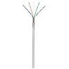 Image de Wentronic CAT5e Câble de transmission 4x 2x AWG24/1, FTP Treillis blindé 100 m Gris, Câble RJ45 (Import Allemagne)
