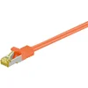 Image de goobay RJ-45 CAT7 1m câble de réseau Orange S/FTP (S-STP)