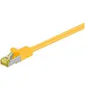 Image de RJ45 Câble de Liaison, S/FTP (PiMF), avec CAT 7 Câble en Vrac, Jaune, 25m Longueur