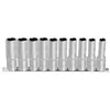 Image de KS TOOLS 922.1458 Jeu de 10 douilles tournevis 6 pans ULTIMATE sur rail 1/4'', 4-13 mm