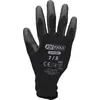 Image de KS Tools 310.0490 Lot de 12 paires de gants en maille fine Noir Taille 7