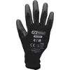 Image de KS Tools 310.0491 Lot de 12 paires de gants en maille fine Noir Taille 8