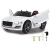 Image de Jamara 460334   Ride-on Bentley EXP12 12V blanc   2 vitesses, moteur d'entraînement puissant et batterie pour longue durée de conduite, ultra Grip en caoutchouc sur le vélo, entrée AUX et USB, phare