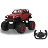 Image de JAMARA 405182 Jeep Wrangler JL Porte manuelle Big Wheel 1:14 2,4 GHz sous licence officielle, jusqu'à 1 heure de temps de conduite, env. 11 km/h, détails parfaitement recréés, intérieur détaillé,